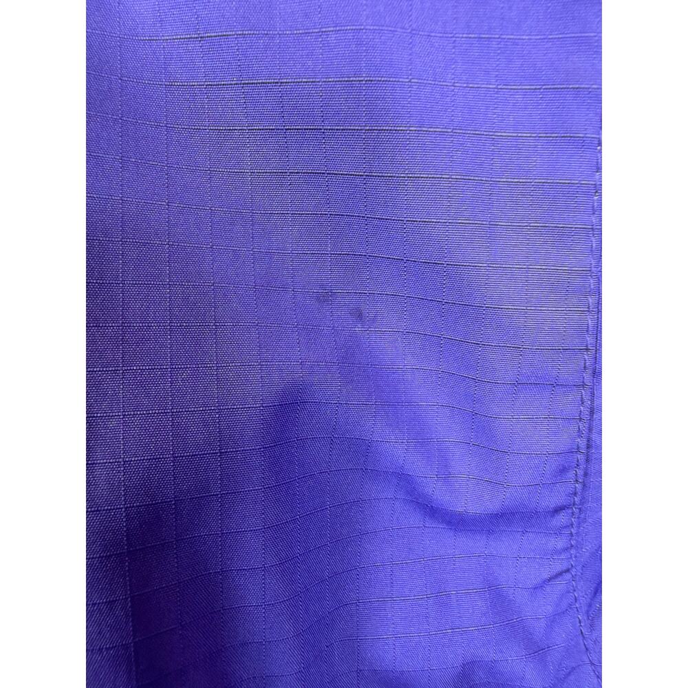 Vintage Early Winters Purple & Black Ripstop Performance Rain Jacket Size XL - Picture 9 of 13